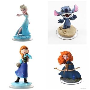 Disney infinity figure set of 4